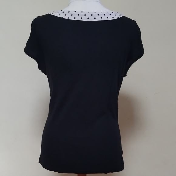 Miss Shop tee with Peter Pan collar - Picture 4 of 4